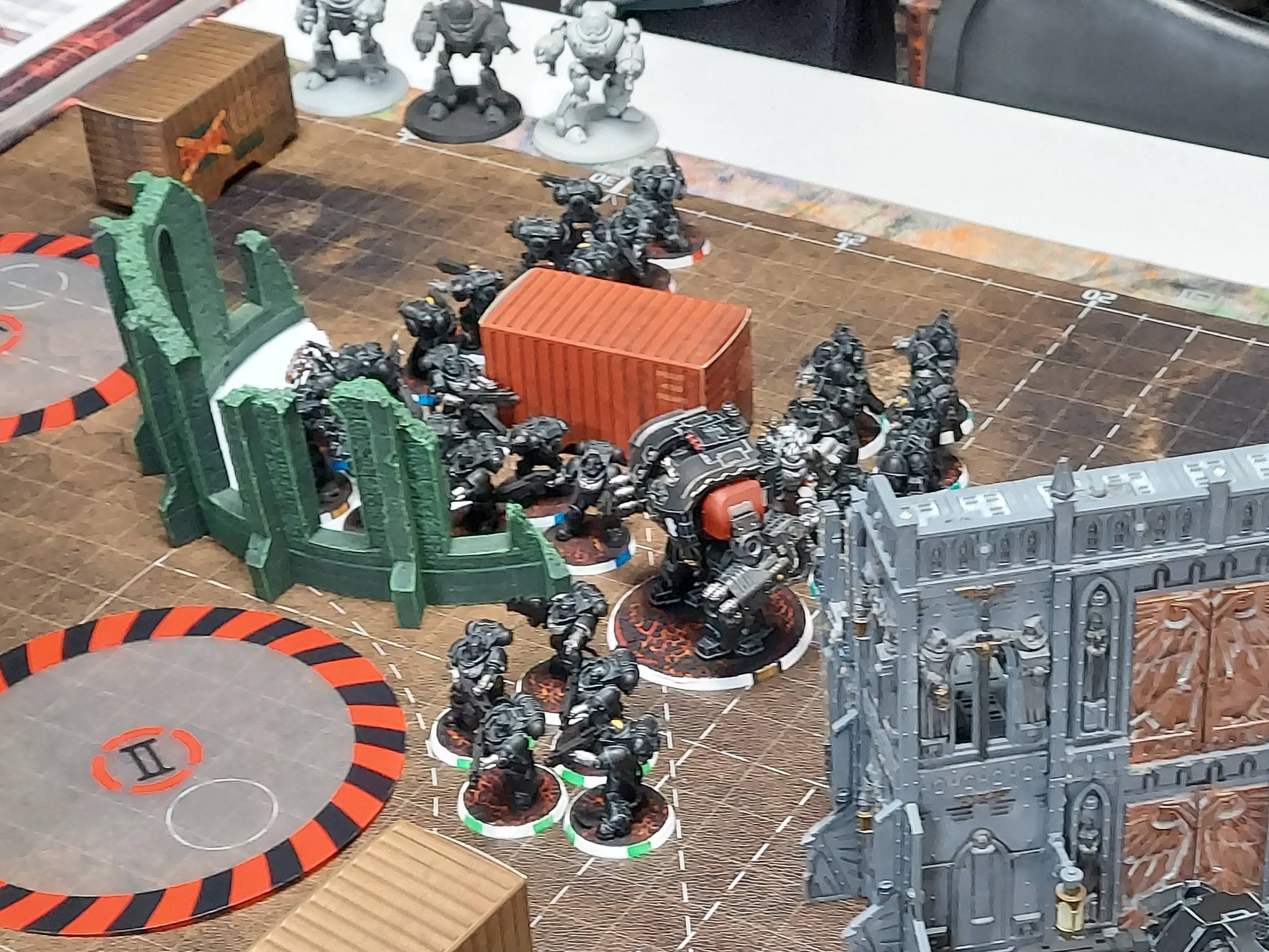 Space Marines in combat